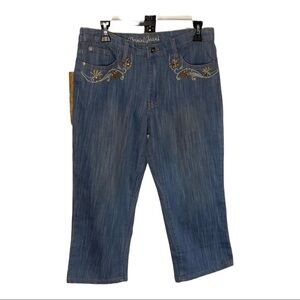 NWT Daniel Jeans Embroidered Detail Sz 11-12